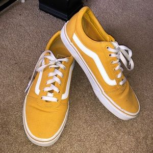 Yellow Old Skool Women Vans